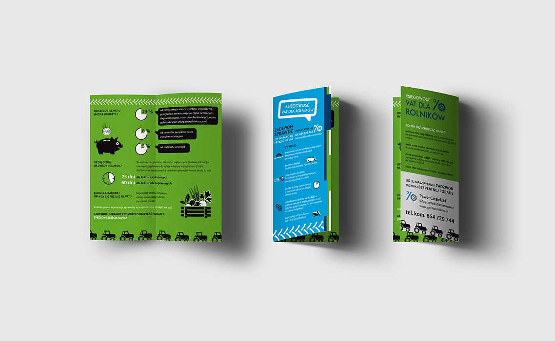ulotka informacyjna o firmie