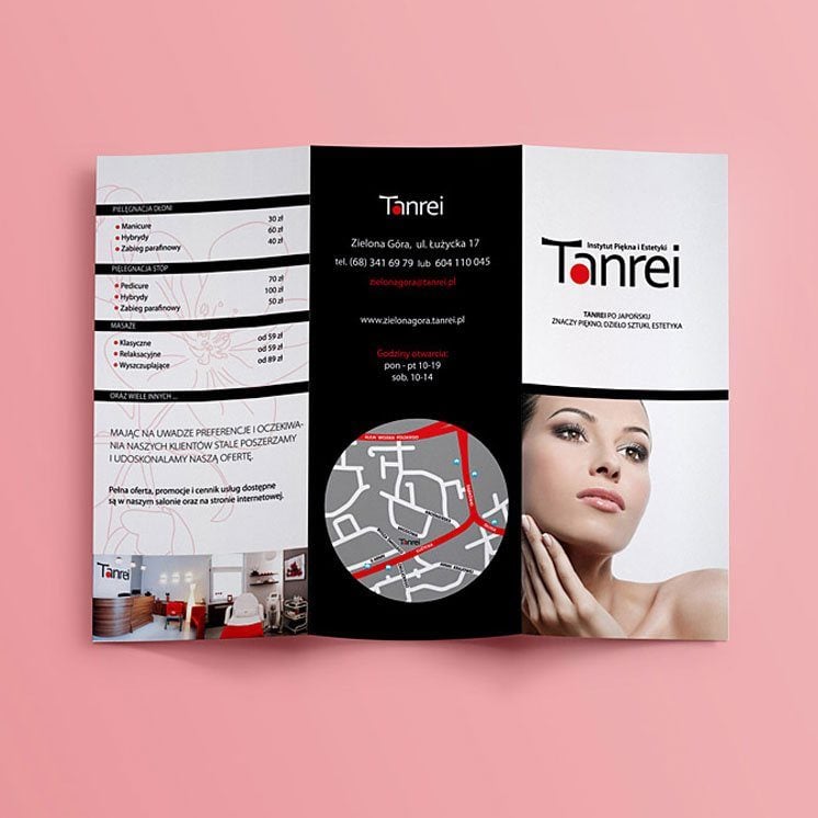 Opracowanie graficzne ulotki
