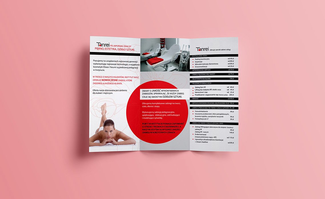 Opracowanie graficzne ulotki